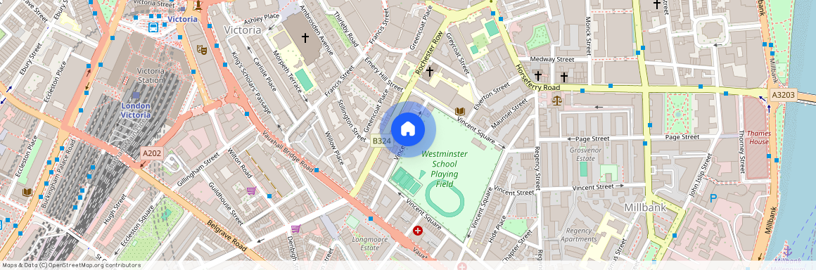 Vincent Square, Victoria, SW1P