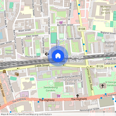 Martineau Square, Aldgate, E1