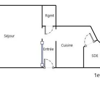 Appartement à louer 1 pièce 22.96m² - Photo 6