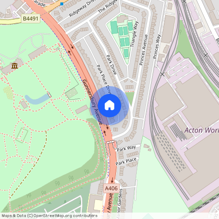 Gunnersbury Avenue, Acton, W3, London