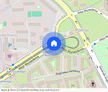 Trzypokojowe na 1 piętrze przy Wyzwolenia - Zdjęcie 1