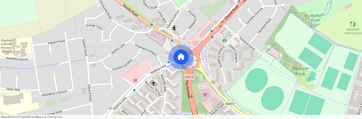 White Haart Roundabout, Northolt