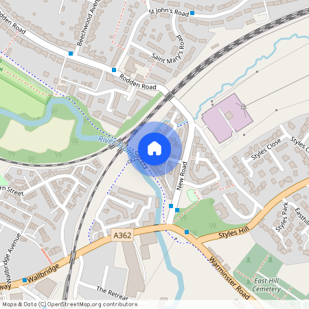 River Walk, Frome, Somerset, BA11