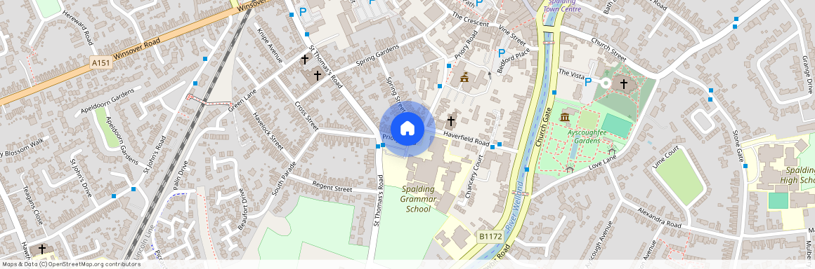 Priory Road, Spalding