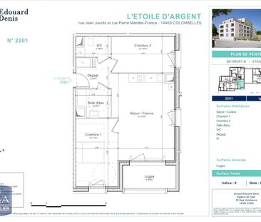 Location Appartement 3 pièces 56m² COLOMBELLES 14460 - Photo 2