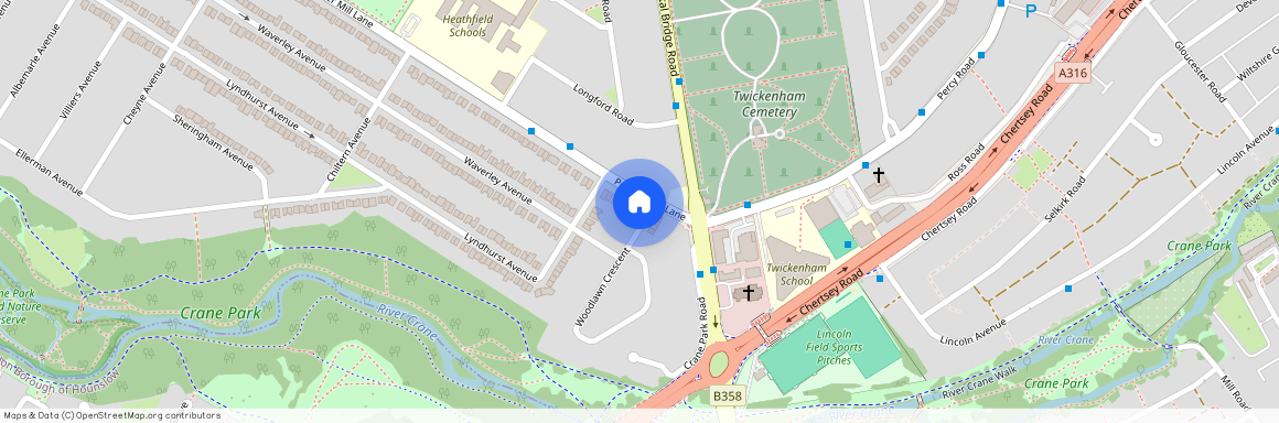 Powder Mill Lane, Twickenham, TW2
