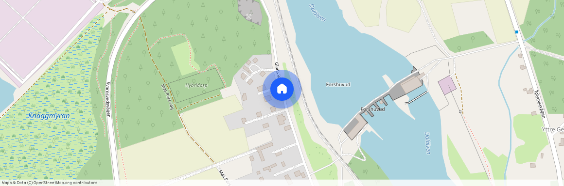 Glans väg, Borlänge