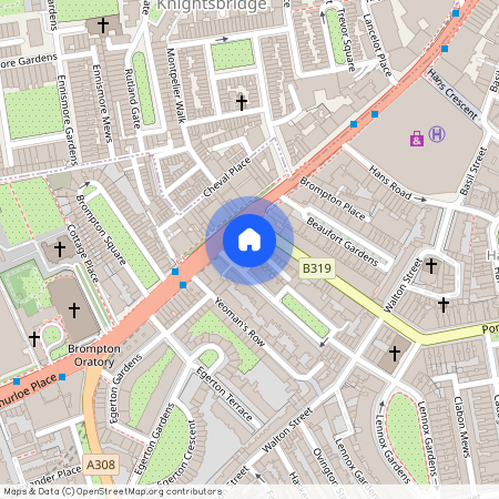 Hereford House, 11 Ovington Gardens, Knightsbridge, London