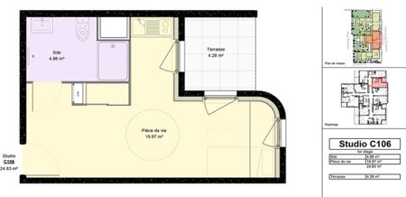 Appartement T1 Dijon à louer - Photo 3