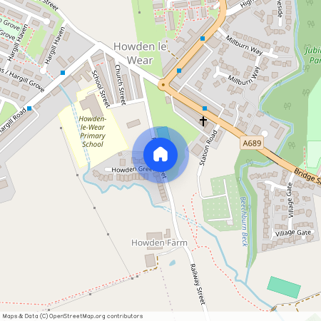 Railway Street, Howden Le Wear, Crook, County Durham, DL15