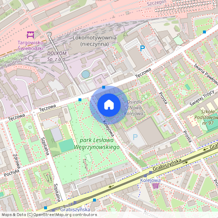 ul. Kolejowa 85, Przedmieście Świdnickie, Stare Miasto, Wrocław, dolnośląskie