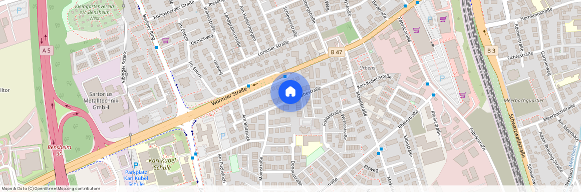 Nahestraße 25, 64625 Bensheim