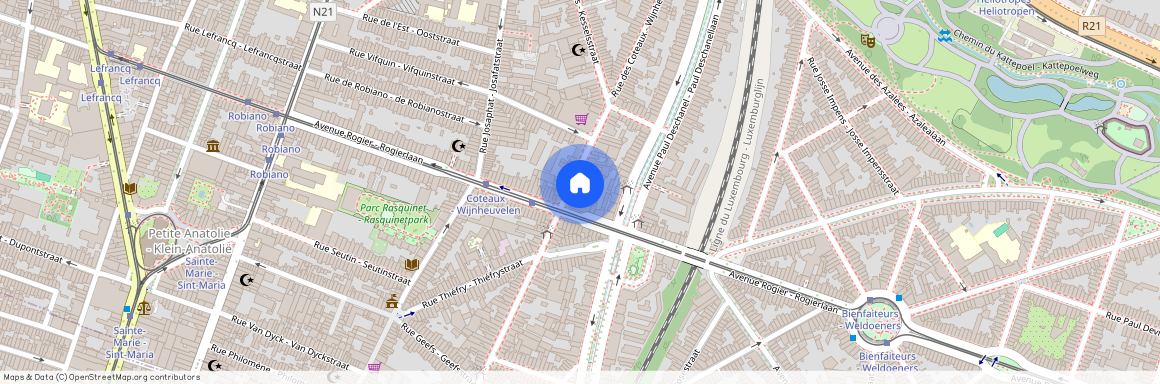 Rue des Coteaux, 184, 2, 1030, Schaerbeek