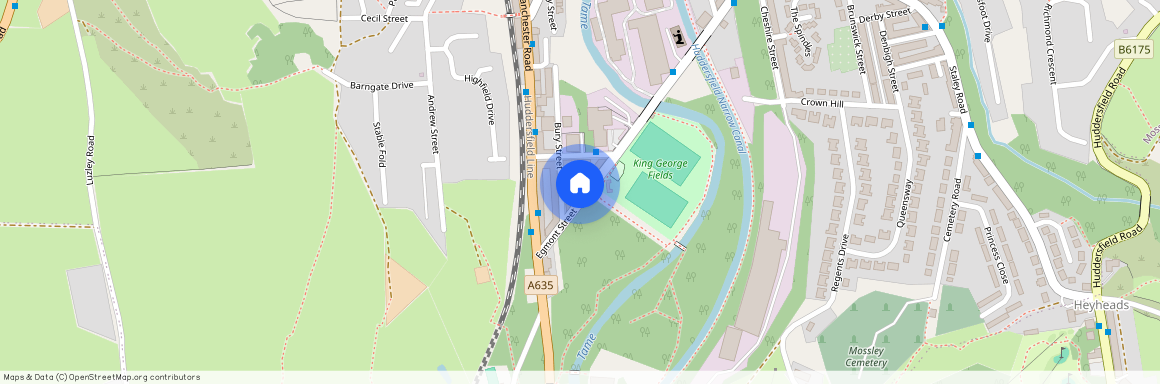 Egmont Street, Mossley, Ashton-under-Lyne, Greater Manchester, OL5