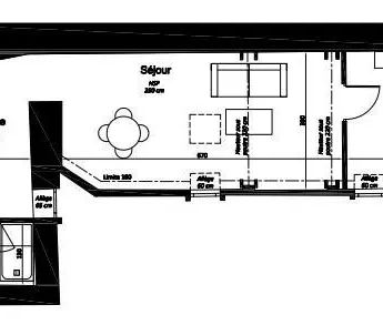 Appartement à louer 2 pièces 48.14m² - Photo 2