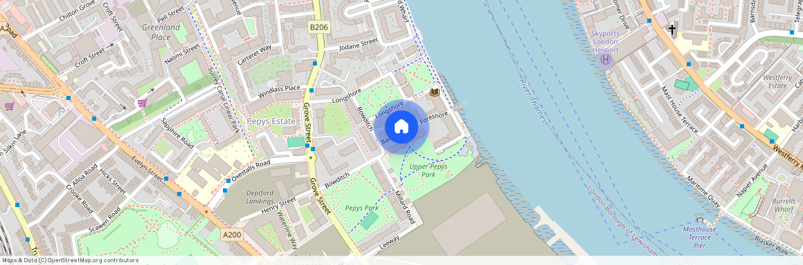 Barfleur Lane, London, SE8