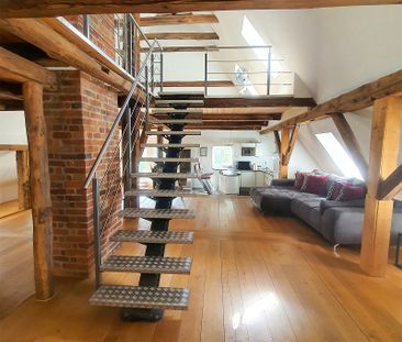 Stilvolles Wohnen direkt an der Weser – Maisonettewohnung mit beson... - Photo 3