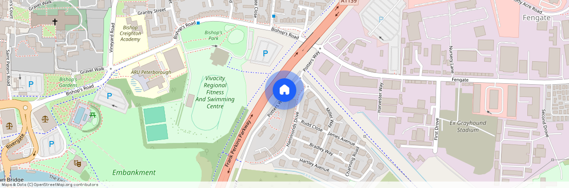 Hammonds Drive, Potters Way, Fengate, PE1