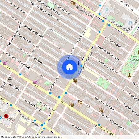 Rue De Bullion, Montréal, QC H2W 2C8