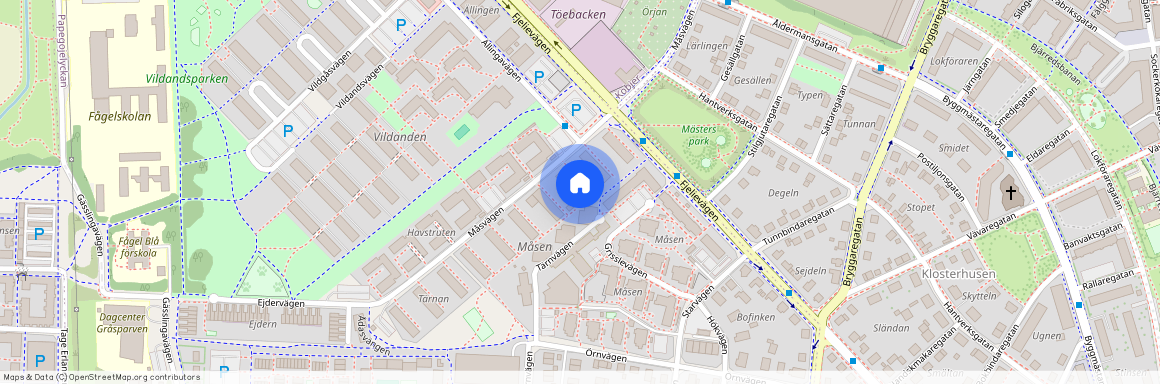 Lund, Skåne, Måsvägen 16 C