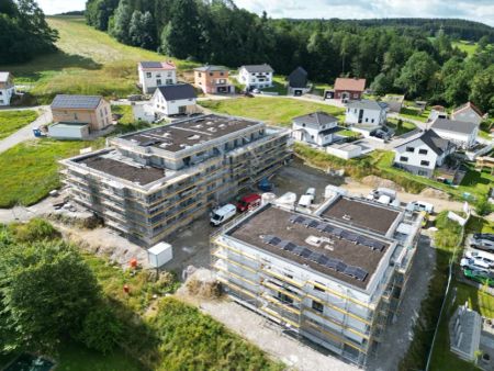 BETREUTES WOHNEN NEUBAU - 2-ZKB Wohnung mit Blick ins Grüne in Langenneufnach zu mieten (inkl. EBK) - Foto 5