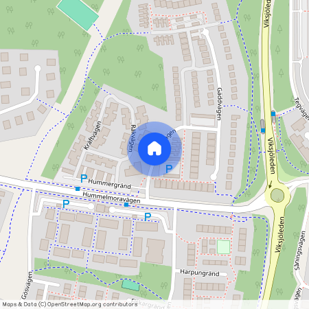 Abborrvägen, Järfälla