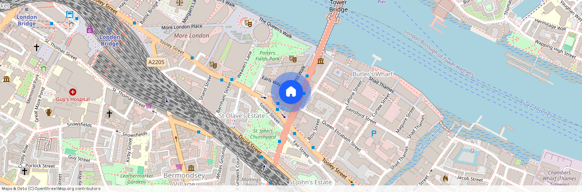 London Bridge, Chatsworth House, Duchess Walk, Southwark, London, SE1