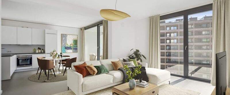 Live Central - Komfortables 3-Zimmer-Apartment mit Loggia und Balkon in den Colonnades - Photo 1