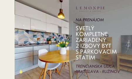 Na prenájom 2izb byt na Trenčianskej s balkónom a parkingom - Photo 3