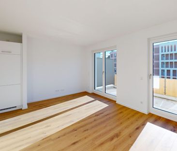 Ideal für Singels oder Paare: 2-Zimmer-Neubauwohnung mit EBK und Sü... - Photo 3