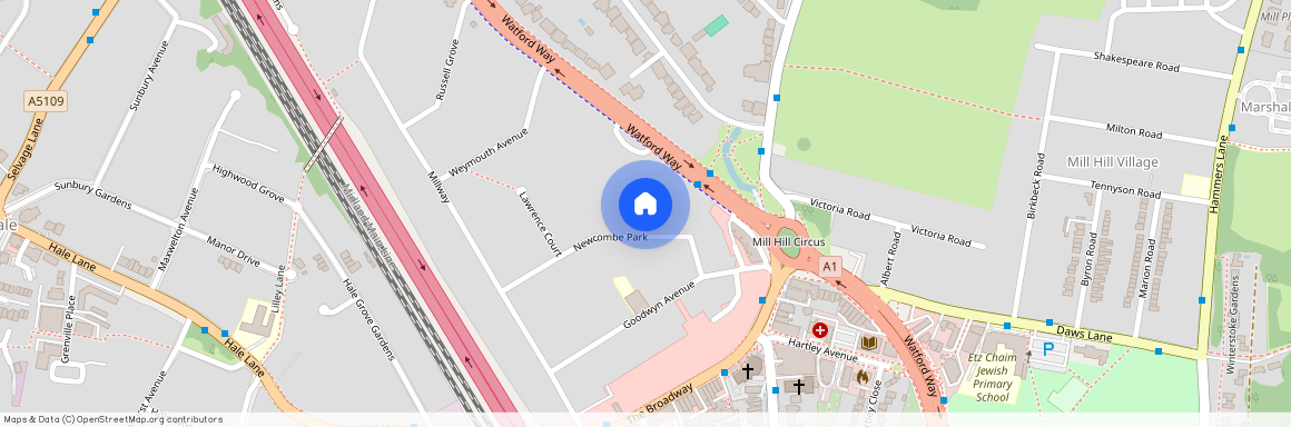 Newcombe Park, Mill Hill, London, NW7