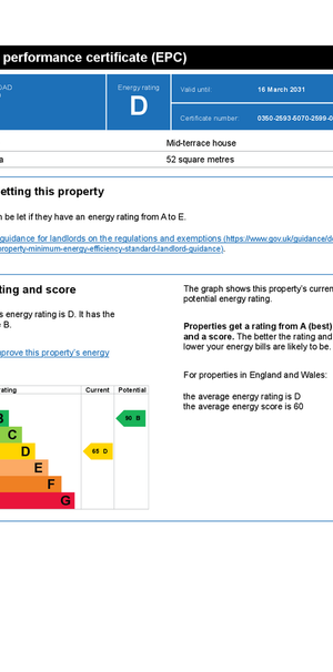 2 bedroom terraced house to rent - Photo 2