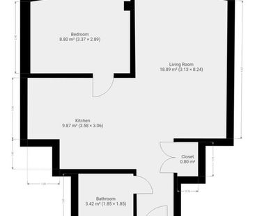 Pronájem bytuRenting an apartment 2+kk, 45 m2 - Photo 2