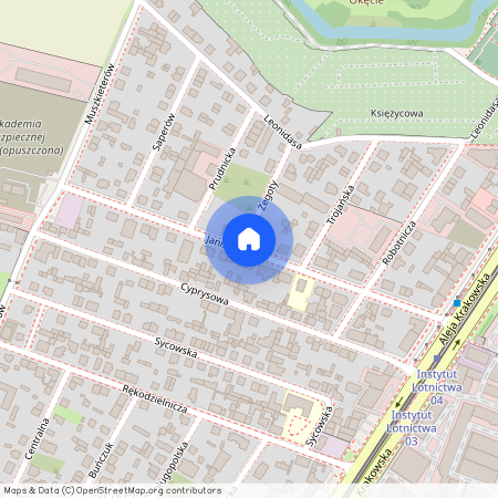 ul. Janiszowska, Okęcie, Włochy, Warszawa, mazowieckie