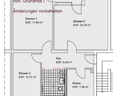 Tolle 3 ZKB im Grünen! - Foto 1