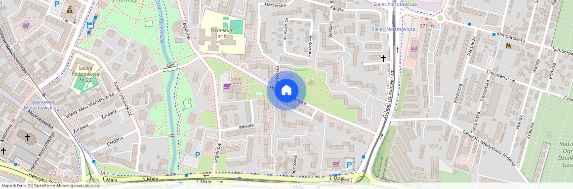 ul. Wincentego Witosa, Sielec, Sosnowiec, śląskie