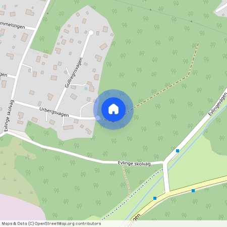 Urbergsvägen, Värmdö