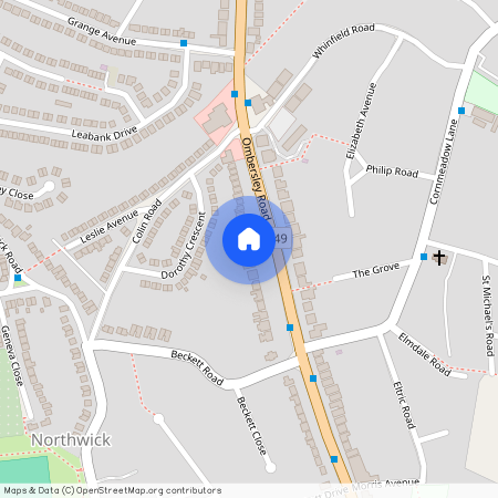 Ombersley Road, Worcester, Worcestershire, WR3