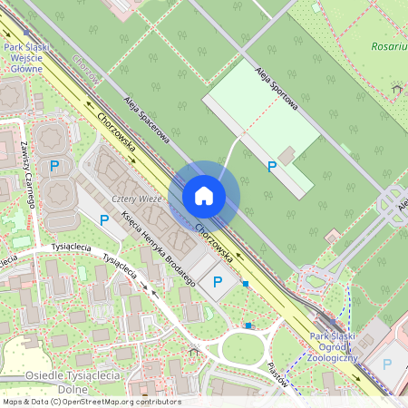 al. Sportowa, WPKiW, Chorzów, śląskie