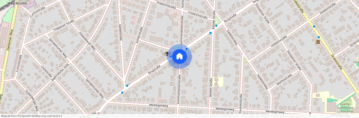 Kommandantenstr., Berlin, Lichterfelde, 12205