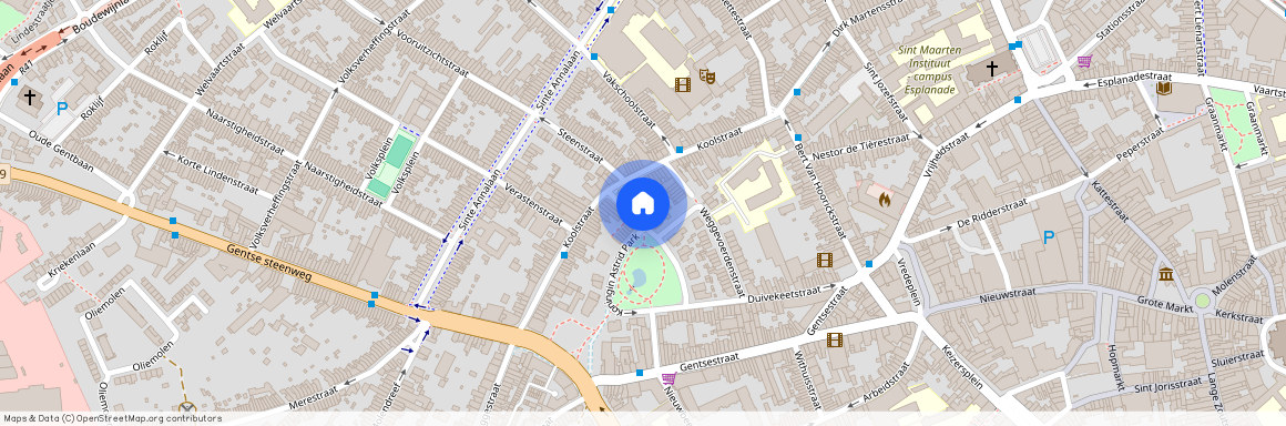 Koningin Astrid Park 10 bus 5, 9300, AALST