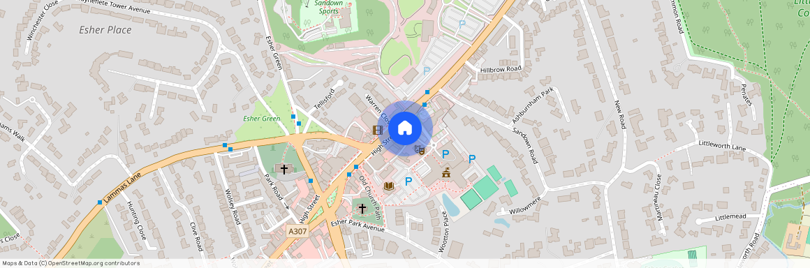 2 King Georges Walk, 5 High Street, Esher, Surrey, KT10