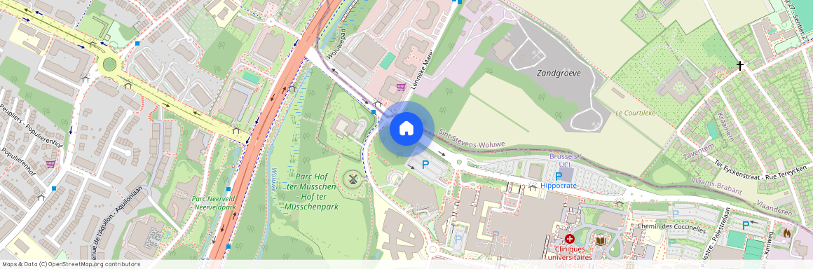 Avenue Hippocrate 4 122, 1932 WOLUWE-SAINT-ÉTIENNE, België