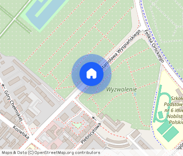 CENTRUM ul. Wyspiańskiego 10 dwa pokoje, 50 mkw, PARTER, - Photo 1