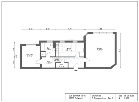 *Erstbezug* Wo die Direktion zu Hause war | Hochwertig ausgestattete 2-Zimmer-Wohnung mit Fahrstuhl - Photo 5