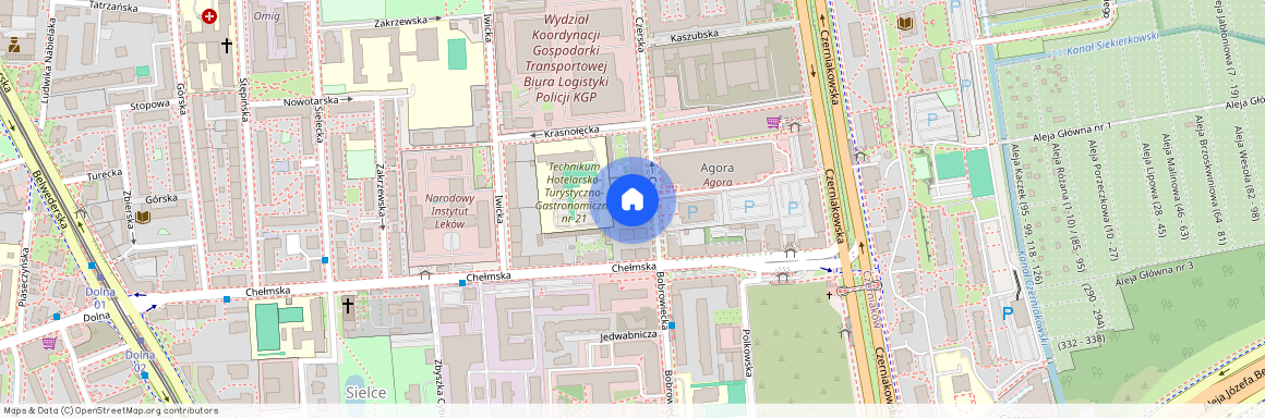 ul. Czerska, Sielce, Mokotów, Warszawa, mazowieckie