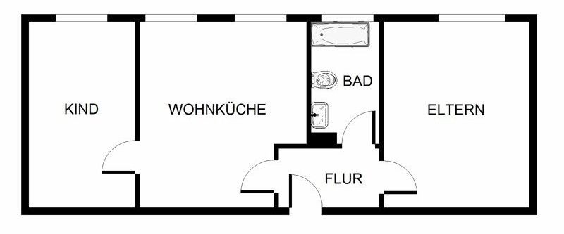 Ein tolles Wohngefühl: renovierte 2,5-Zimmer-Stadtwohnung nähe Zeche Zollverein - Foto 1
