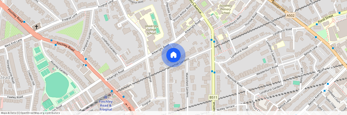 Netherhall Gardens, Hampstead, London