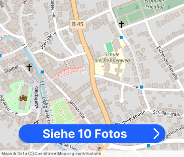 3-Zimmer-Wohnung in Erbach - zentrale Lage - Aufzug - Stellplatz - Foto 1