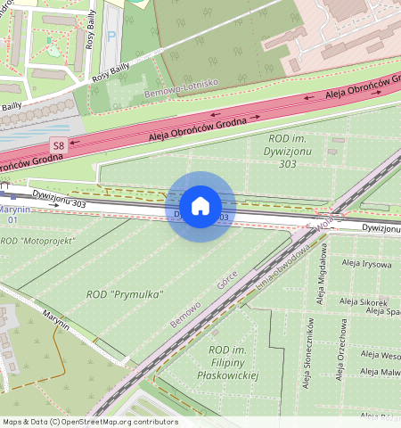 Warszawa, Bemowo, Górce, Dywizjonu, 303